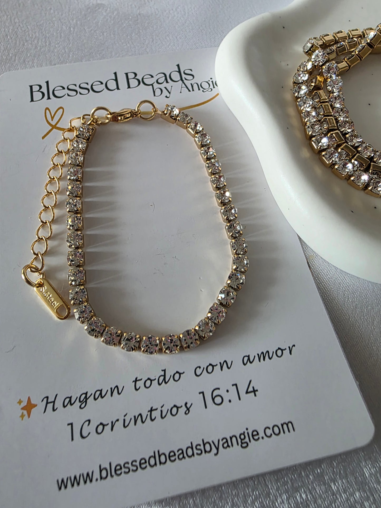 Tennis bracelet