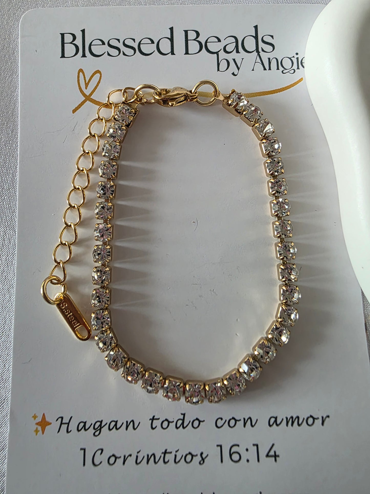 Tennis bracelet