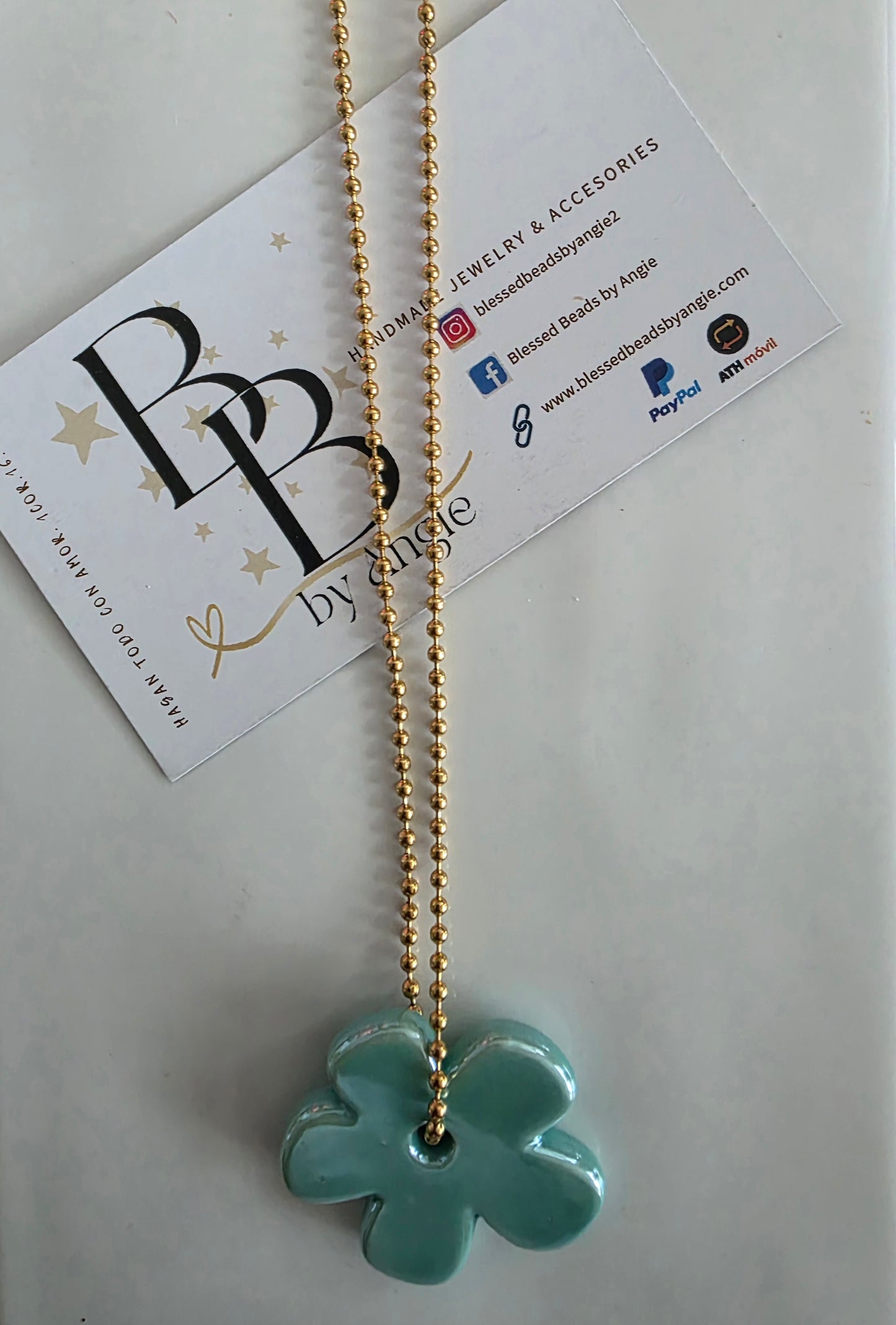 Petunia necklace