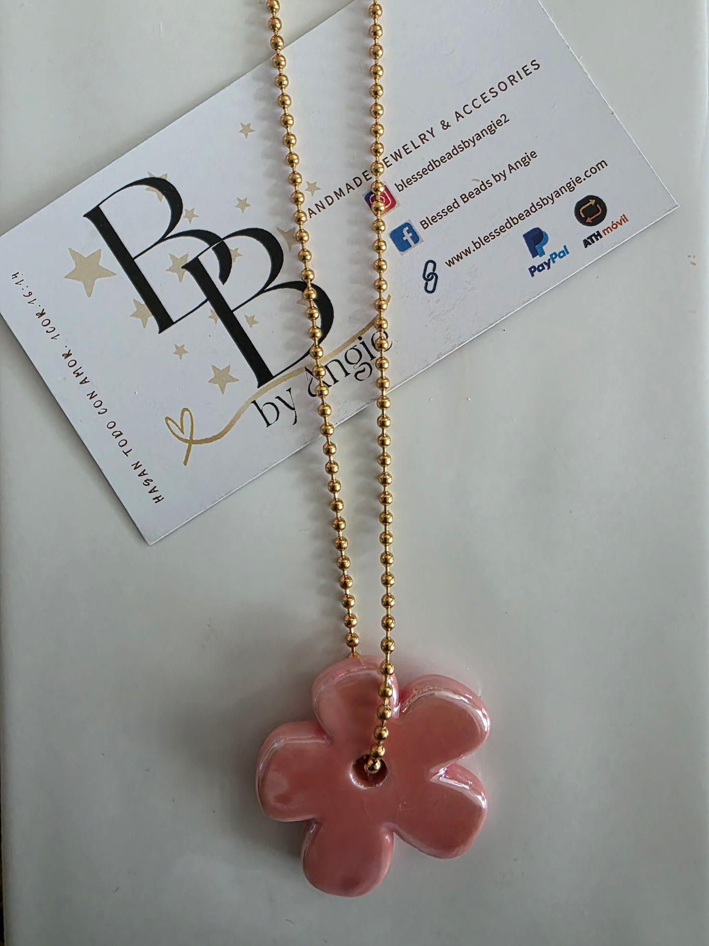 Petunia necklace