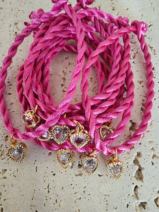 Magenta bracelet