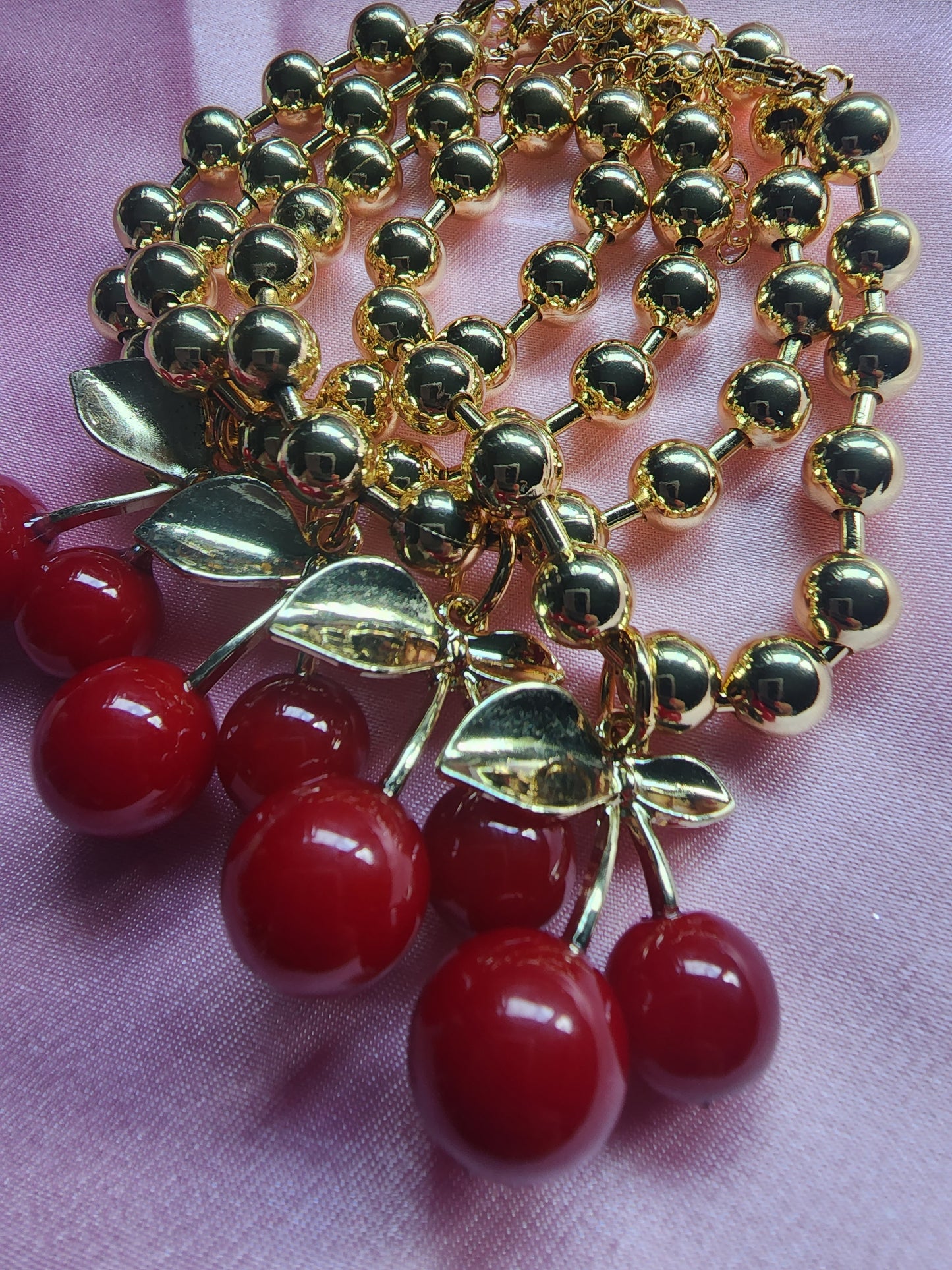 Cherry clan bracelet