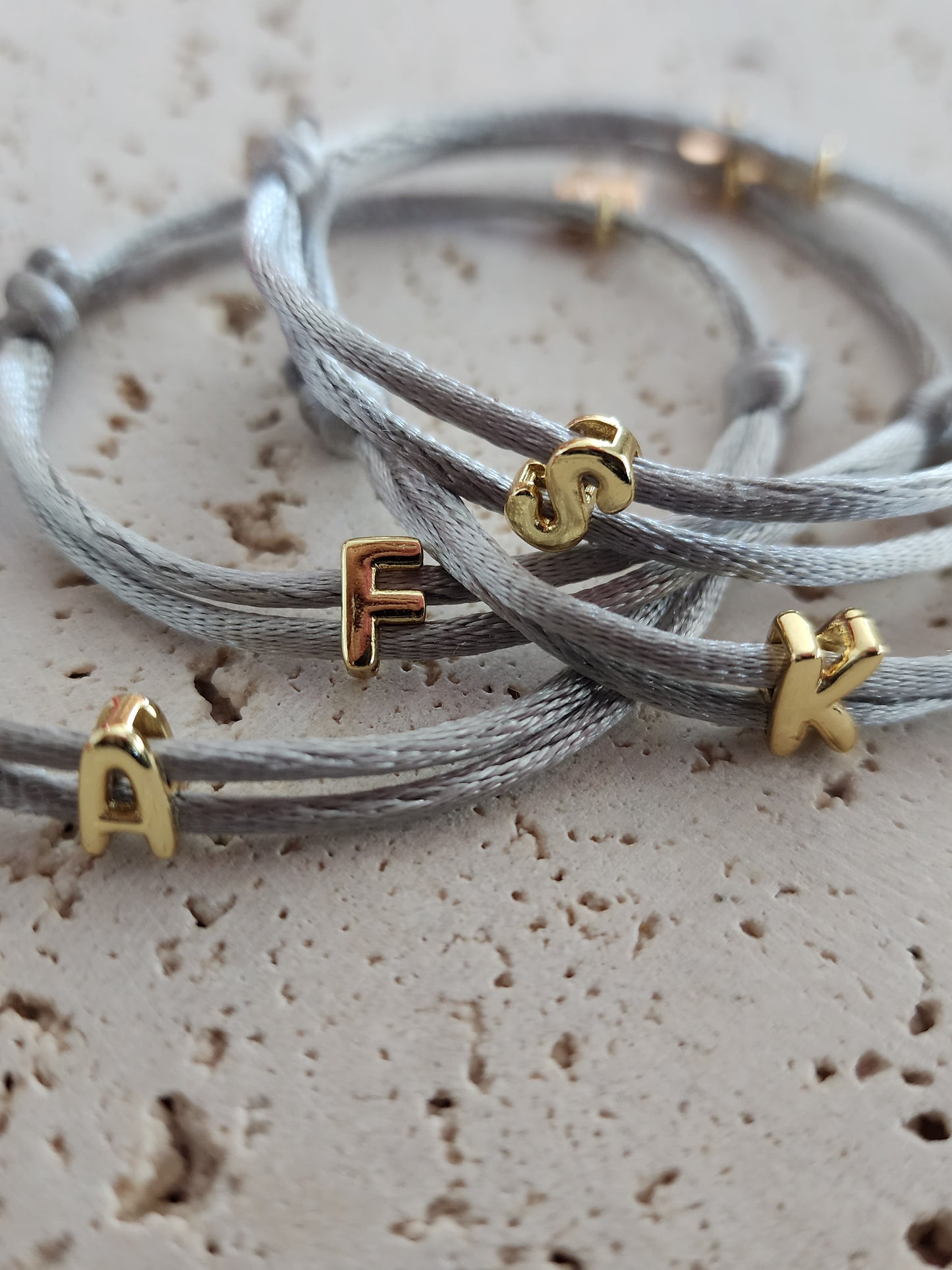 Initial bracelet