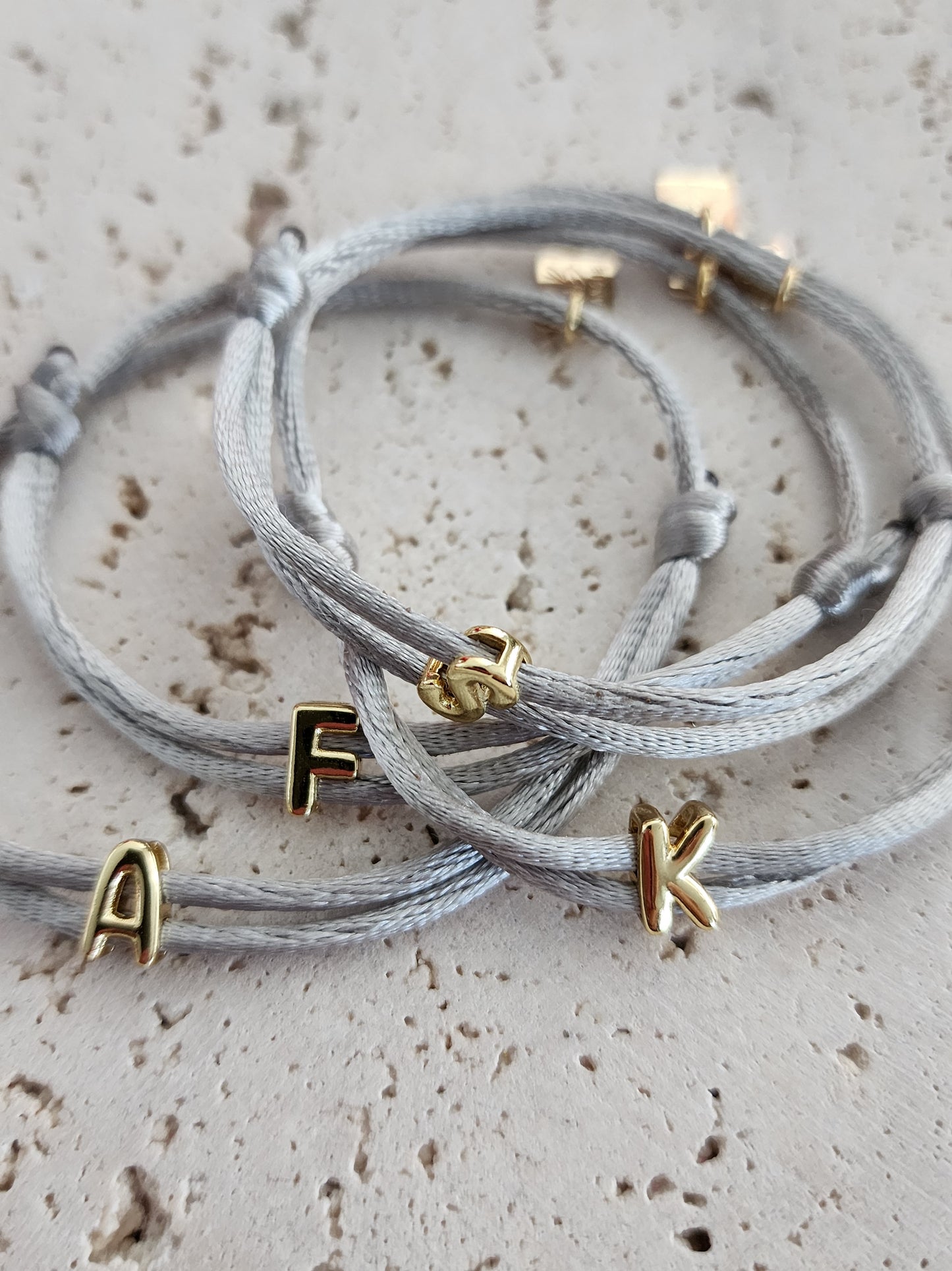 Initial bracelet