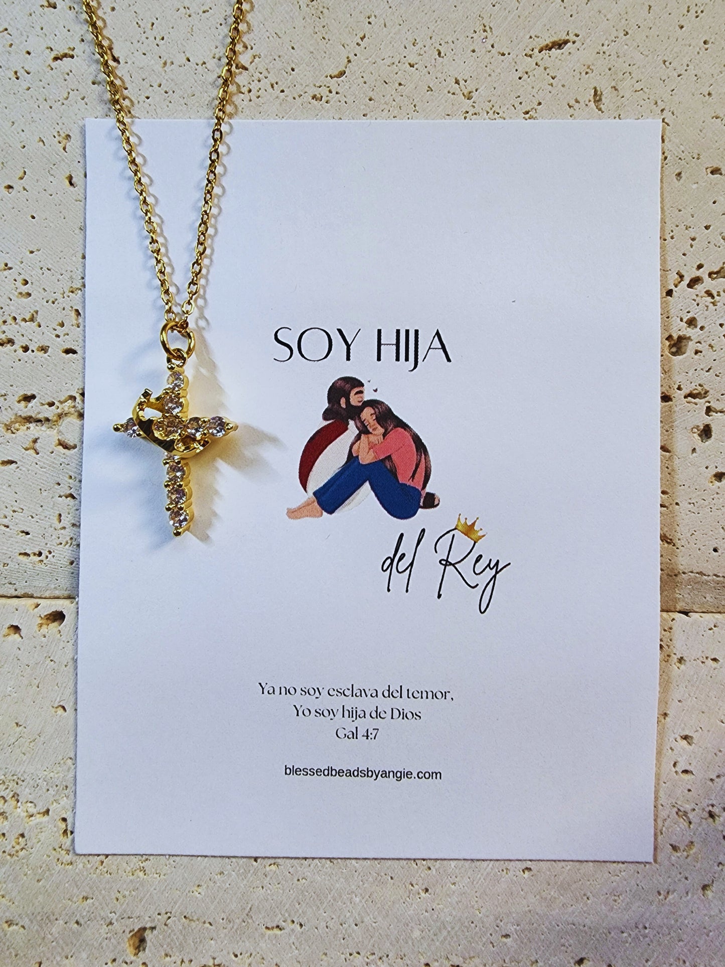 Soy hija del Rey necklace