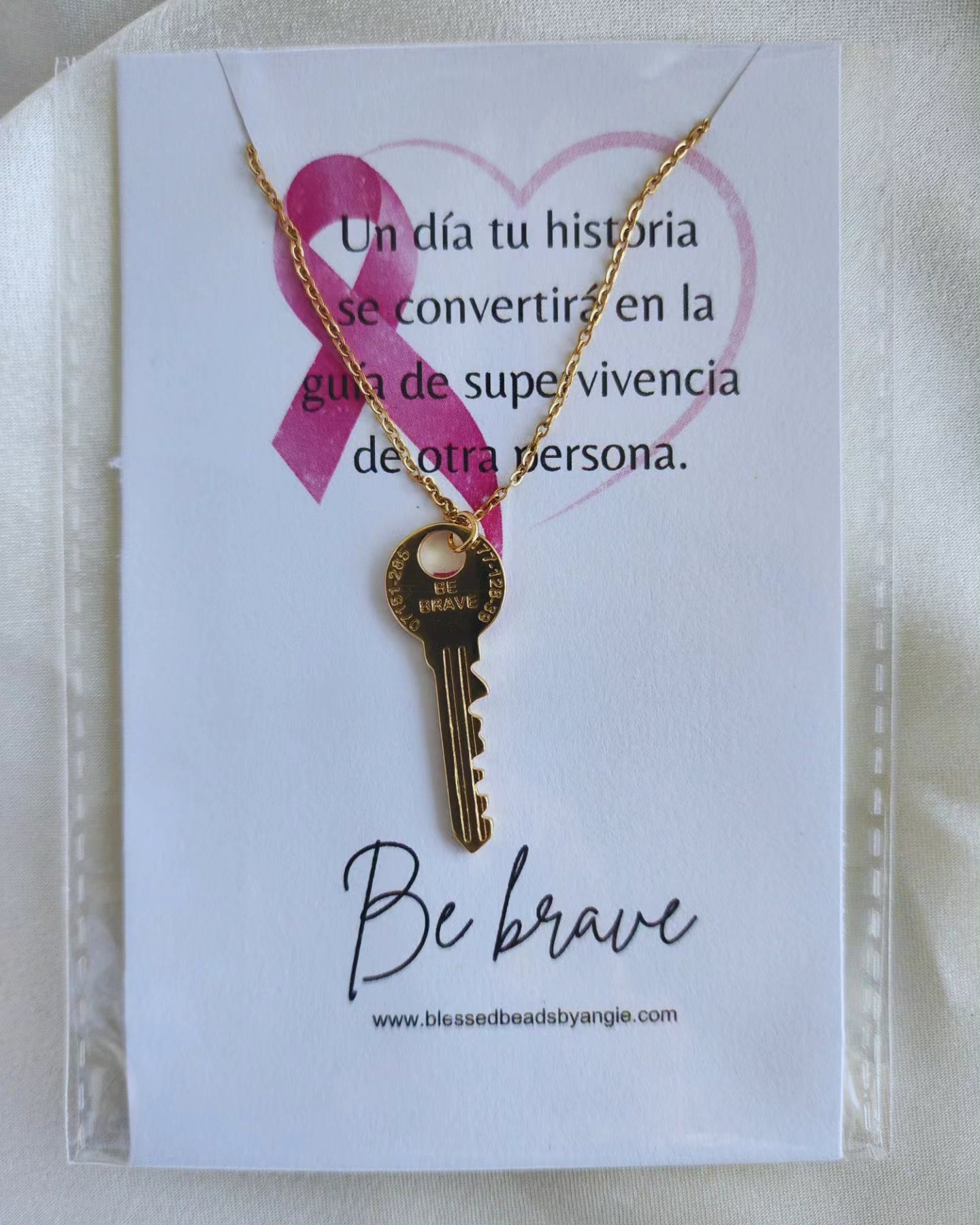 Be brave necklace