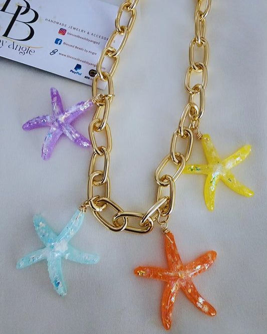 Starfish necklace