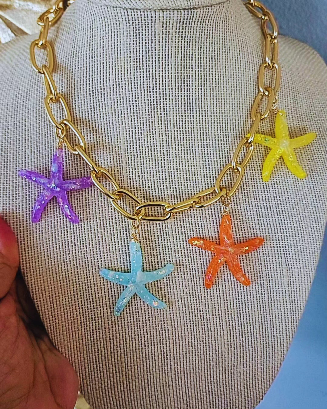 Starfish necklace