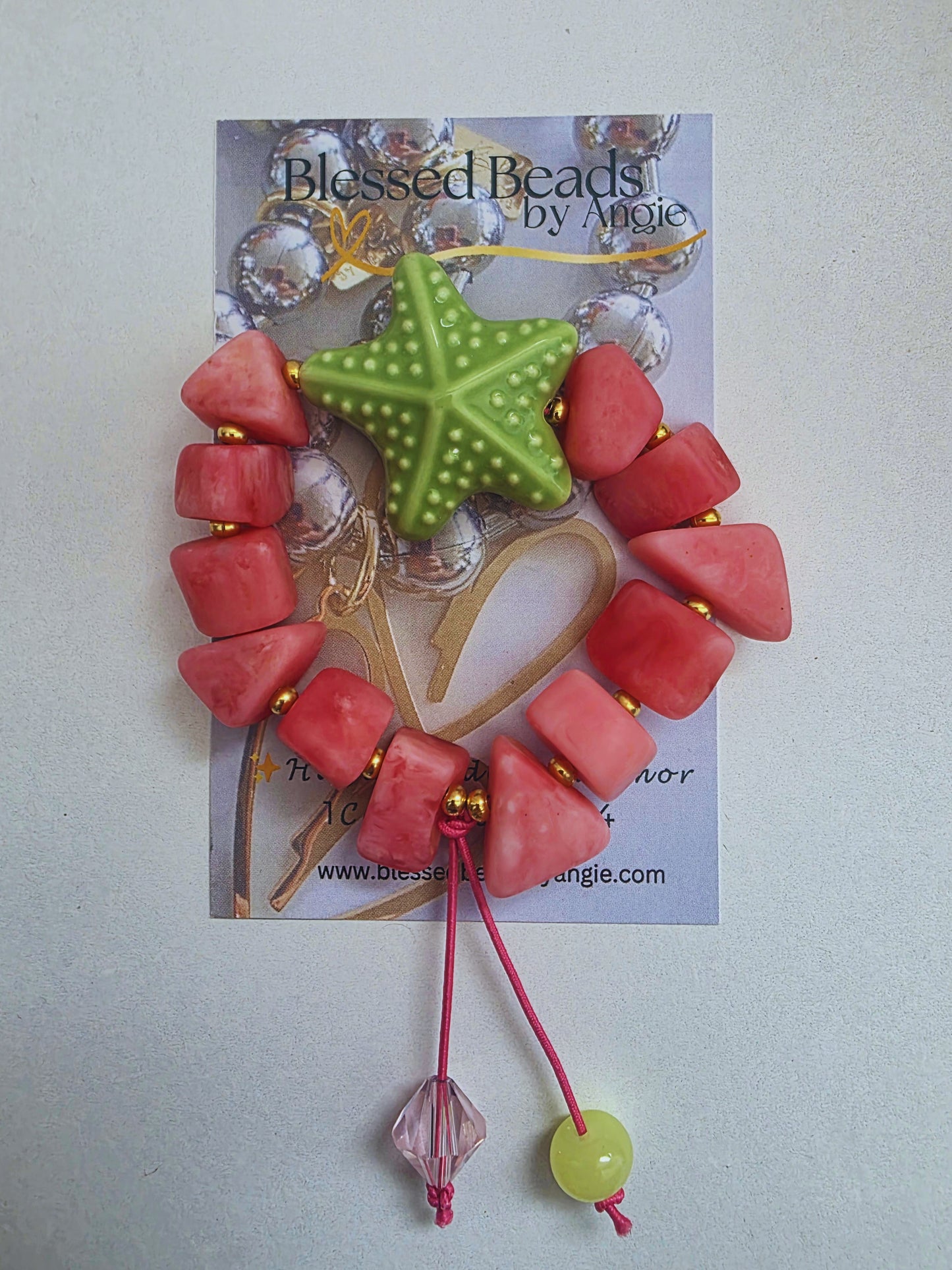 Watermelon bracelet