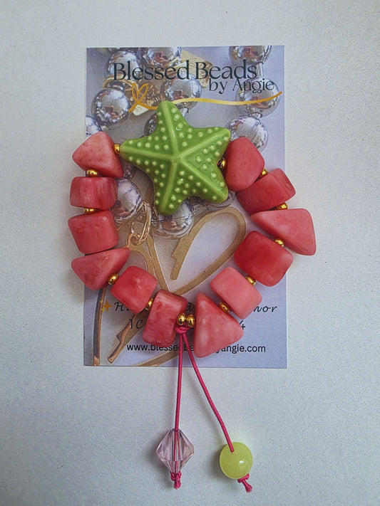 Watermelon bracelet