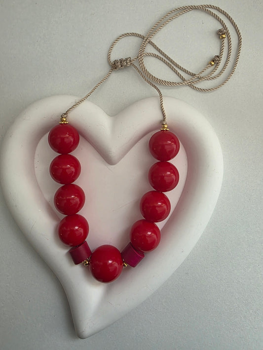 Cherry clan necklace