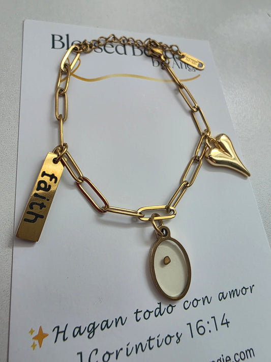 Tengo fé bracelet