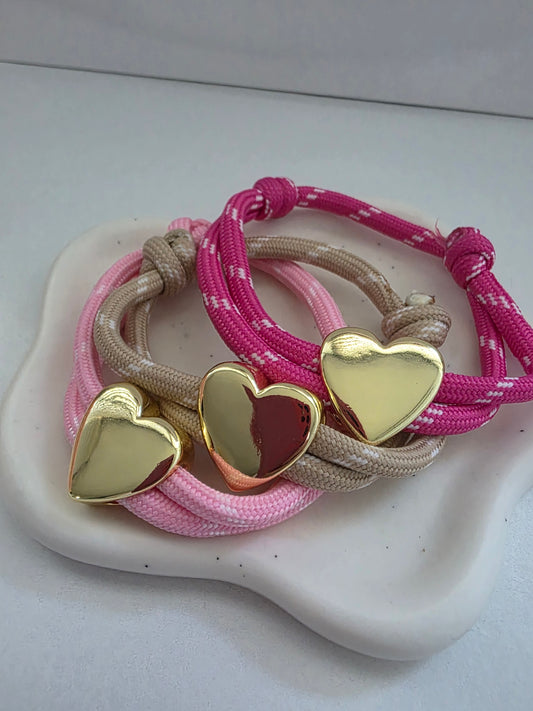 Love spring bracelet