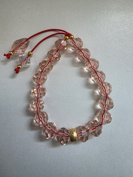 Pink ice bracelet