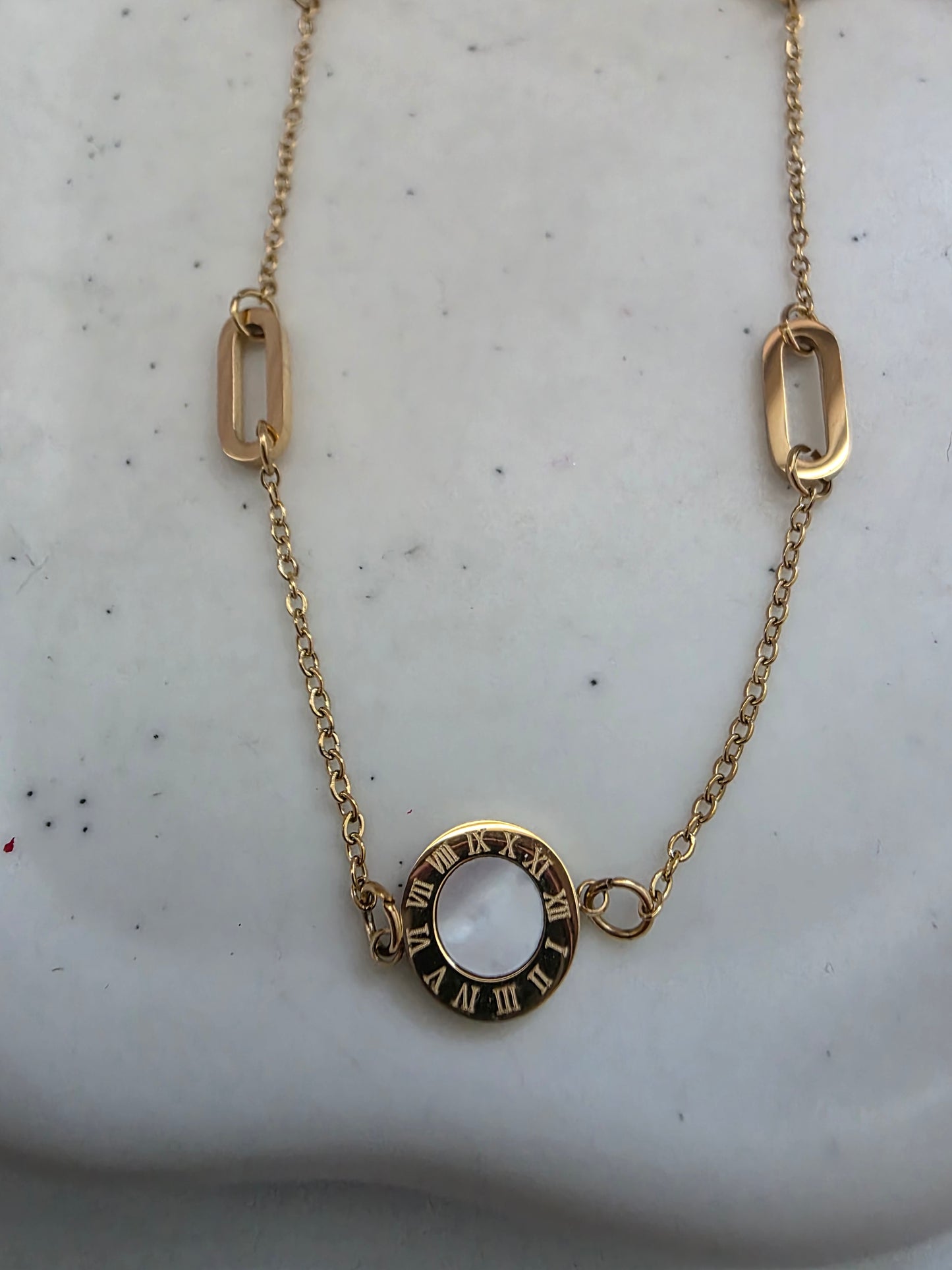 Time chain necklace