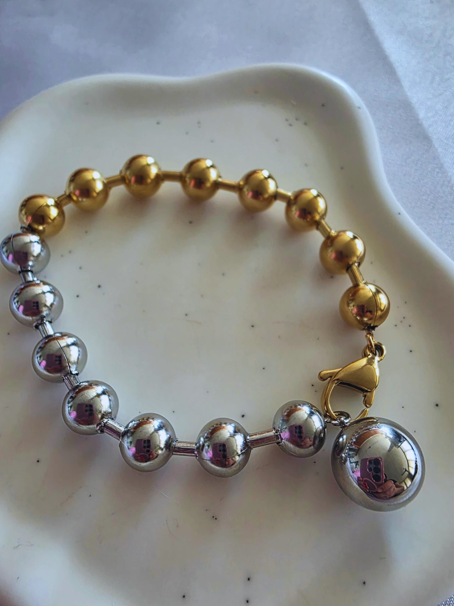 Bali 2 tones bracelet
