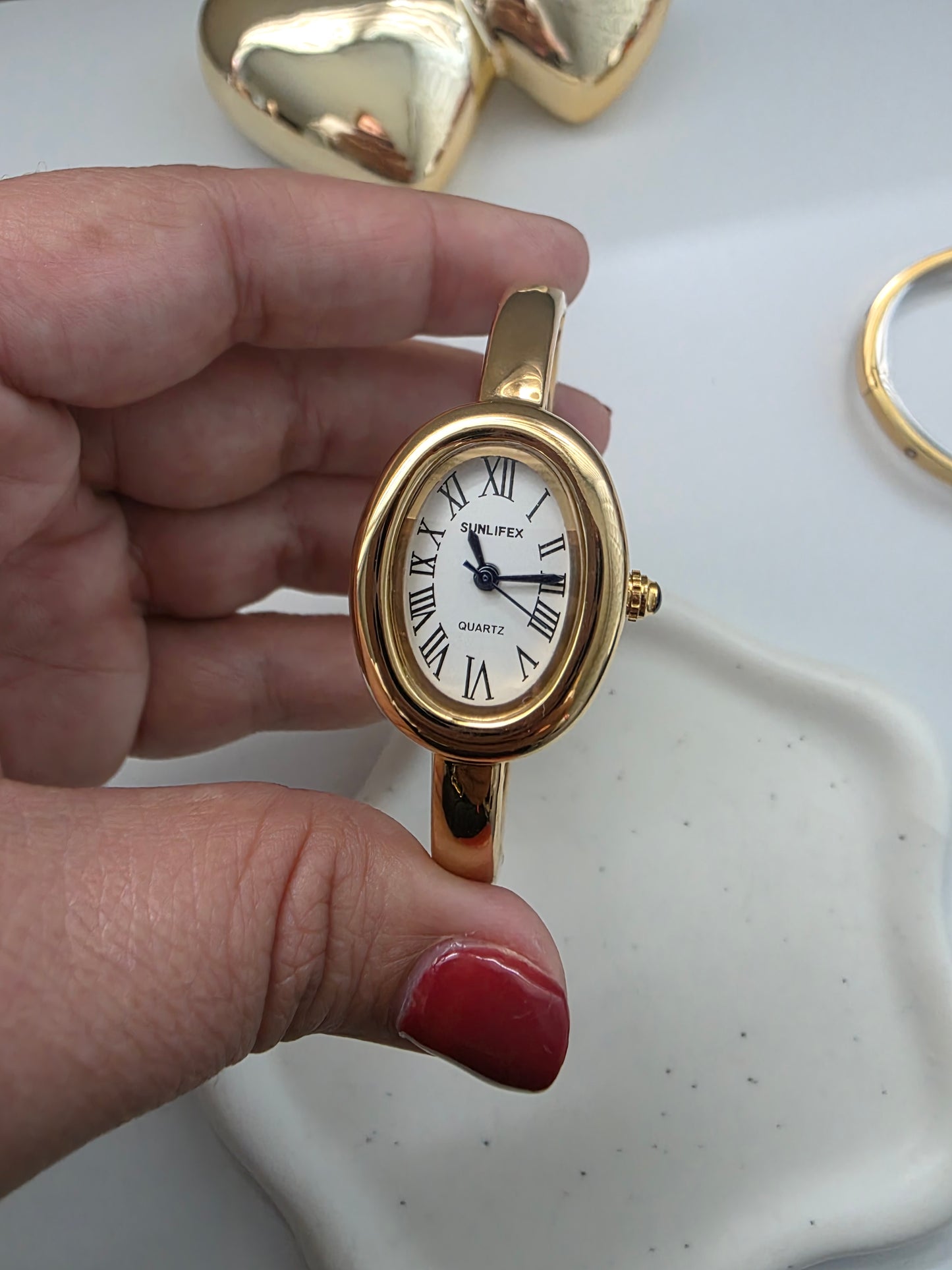 Classic bangle watch