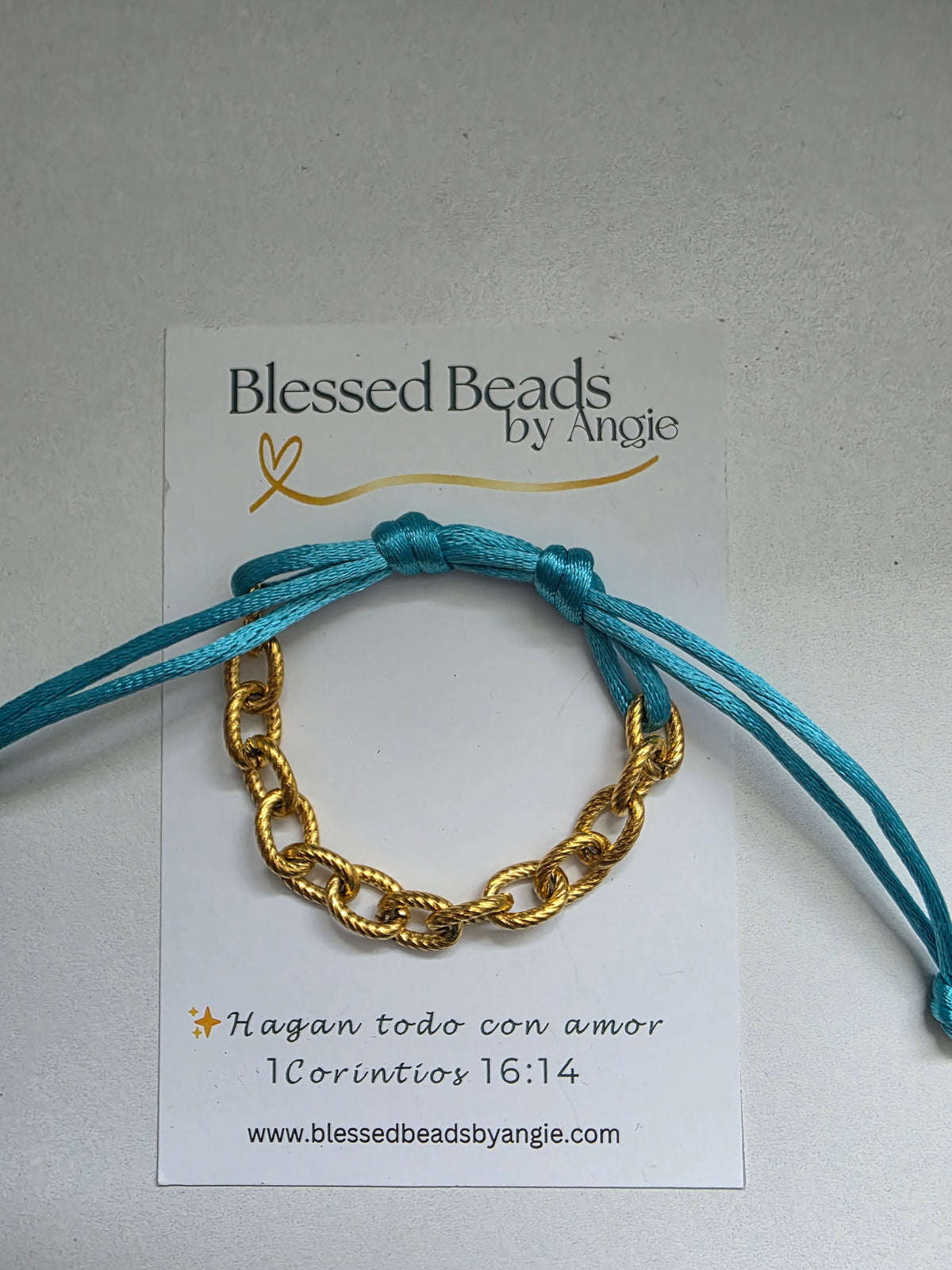 Fall chain bracelet