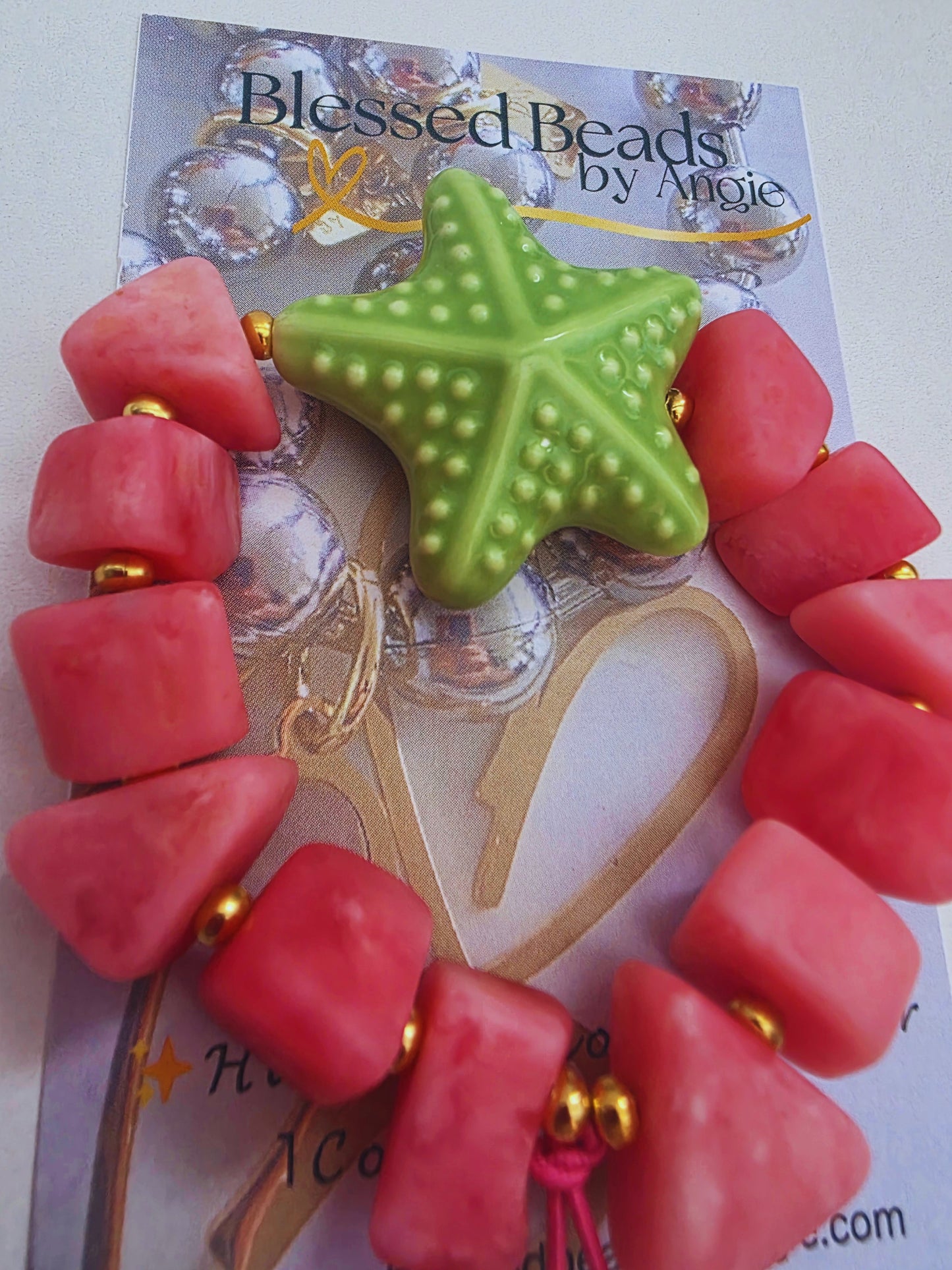 Watermelon bracelet