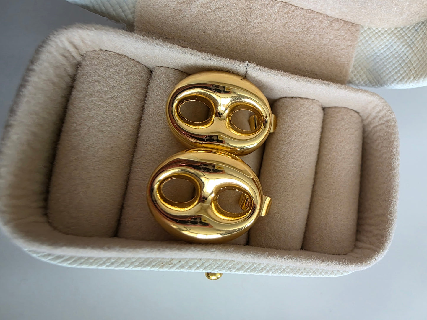 GC earrings
