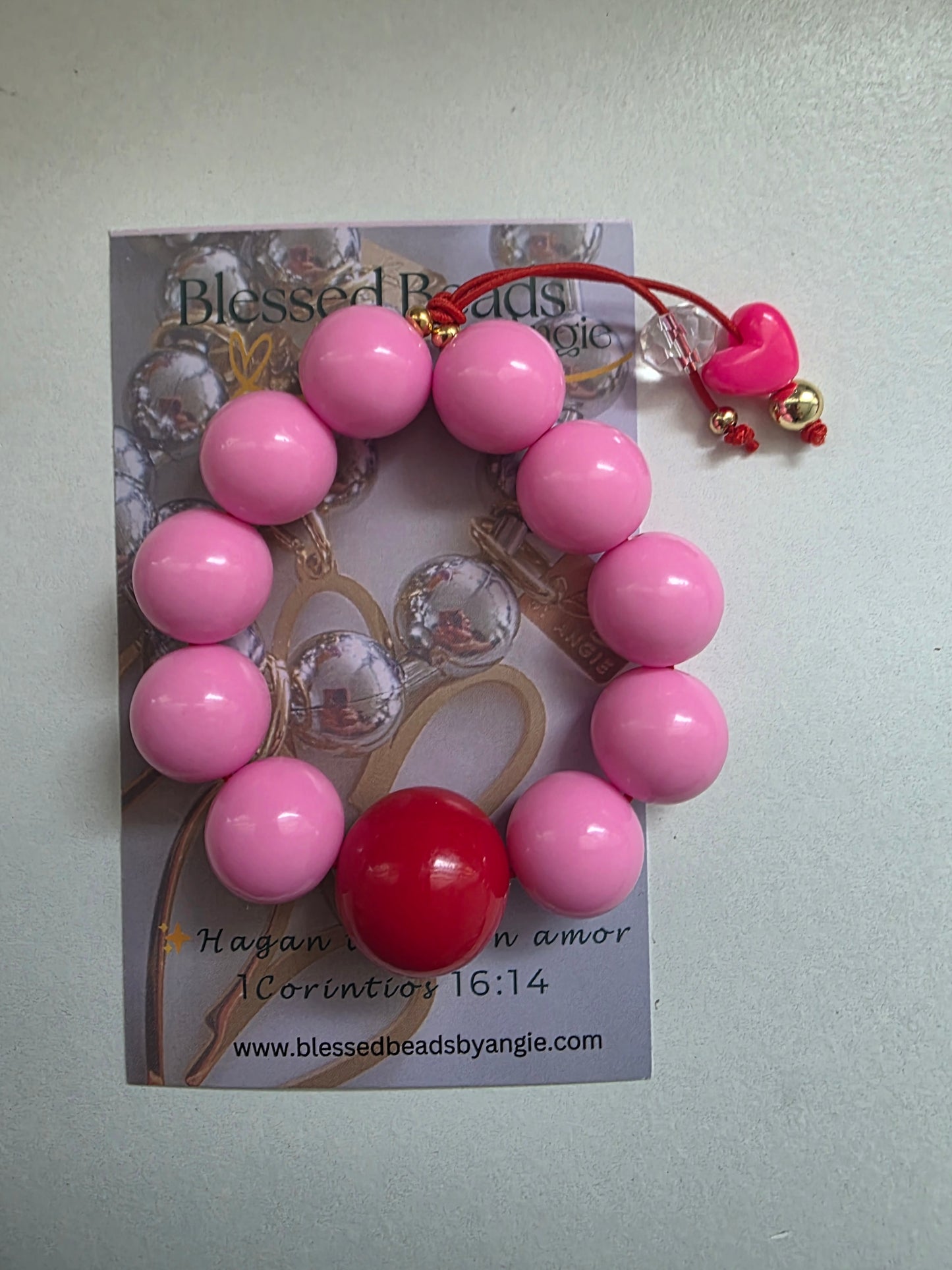 Cherry pie bracelet❤️🩷