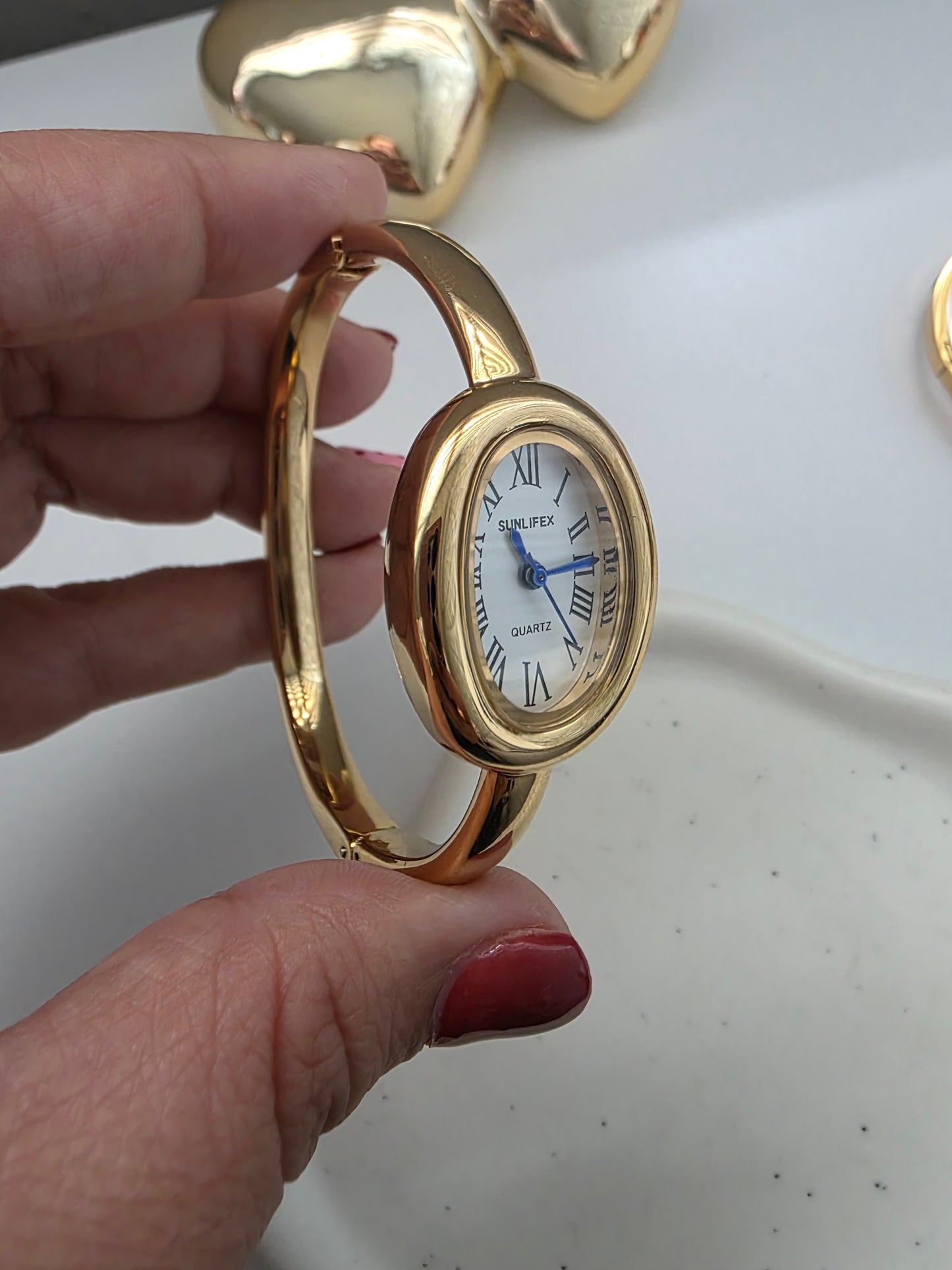 Classic bangle watch