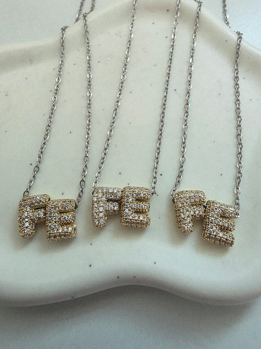 Fé 2 tones chain necklace