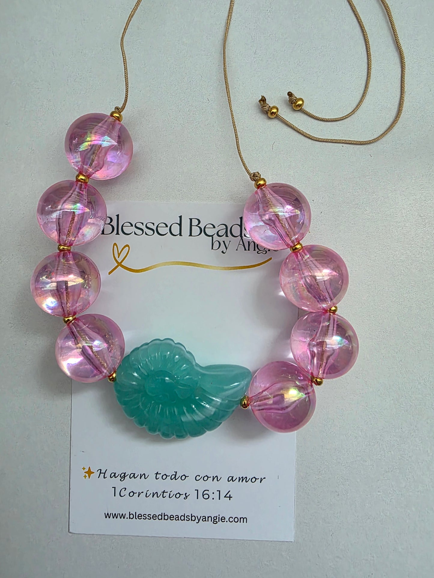 Sum bubble necklace