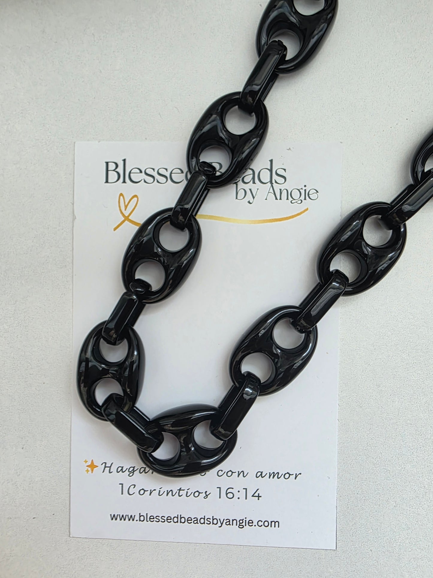 Black GC choker