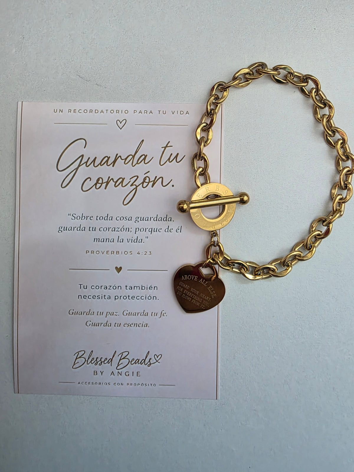 Proverb 4:23 bracelet