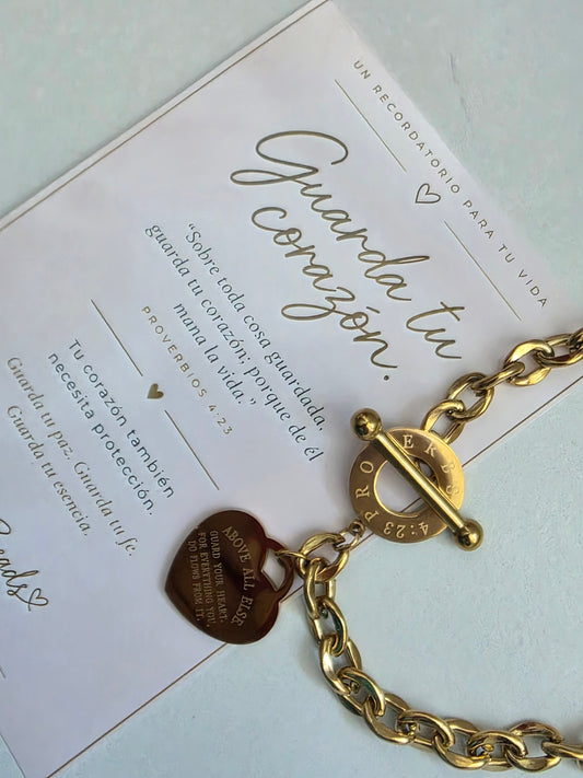 Proverb 4:23 bracelet